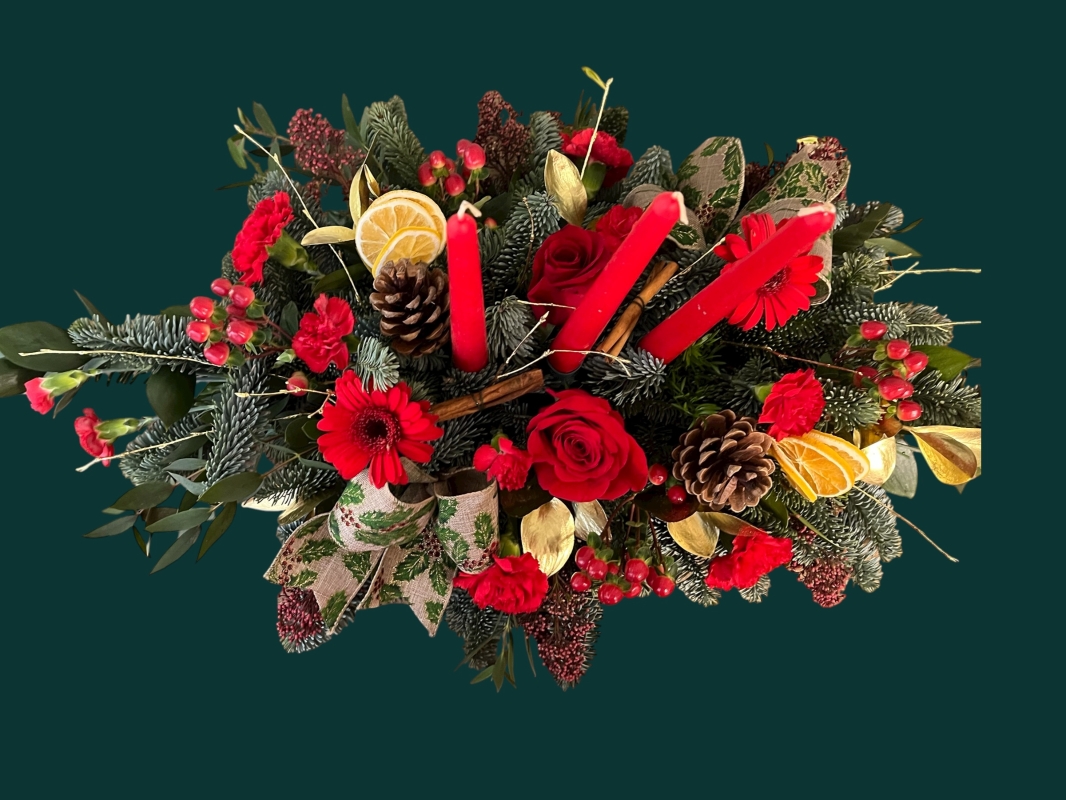 Christmas Table Arrangement