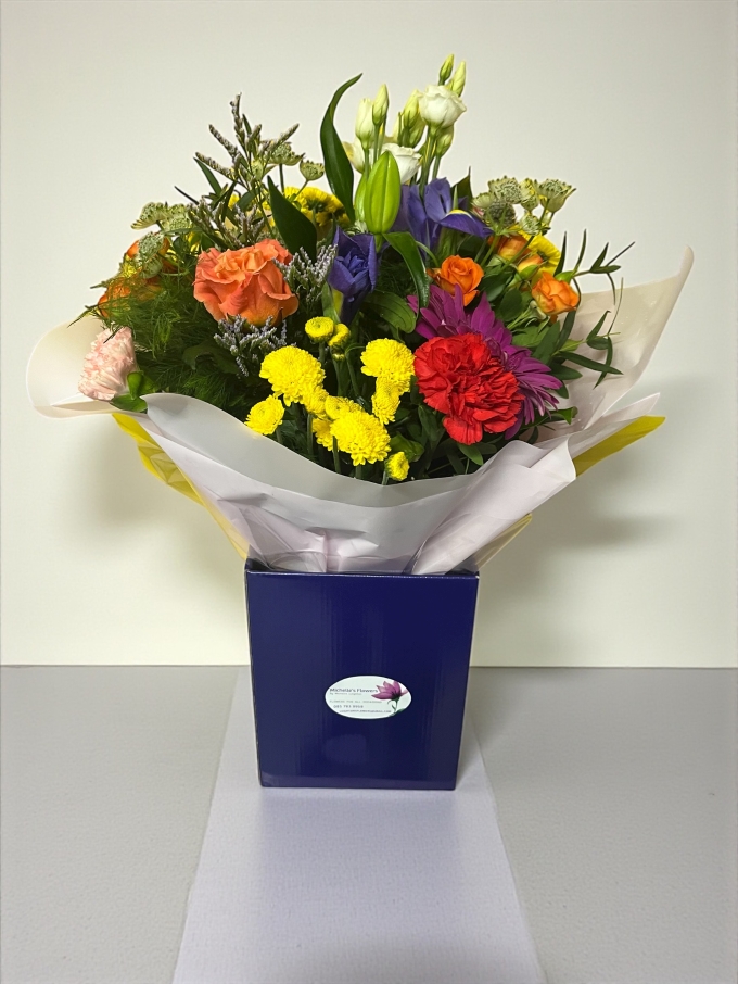 Christmas Mixed Colour Bouquet