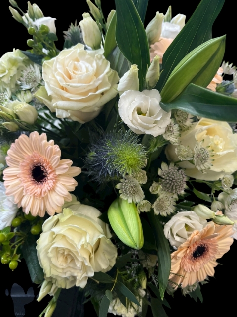 Sympathy Flower Hat Box